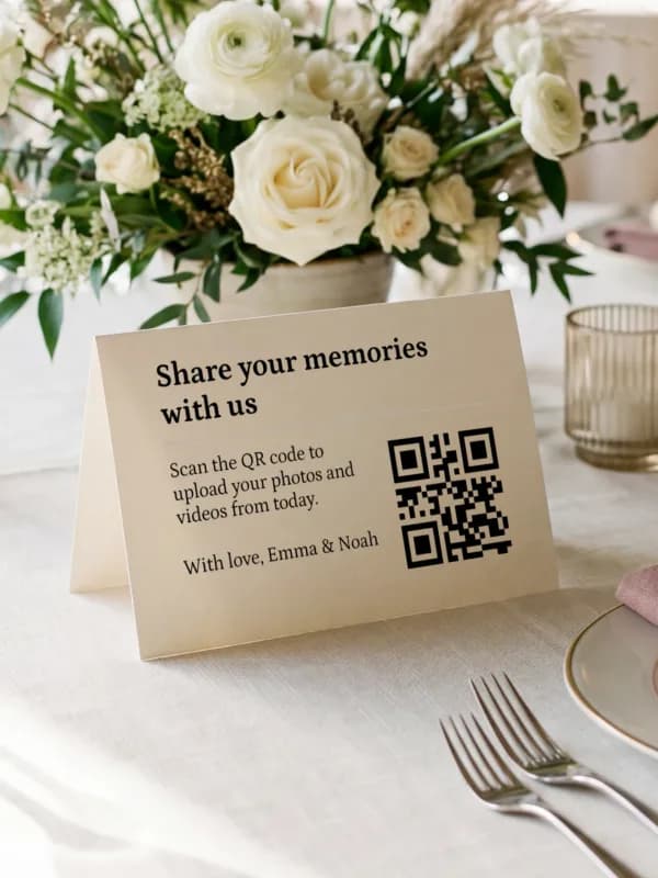 QR table card design 1