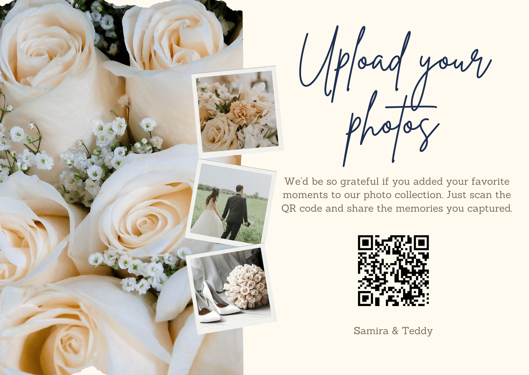 Upload Your Photos Card