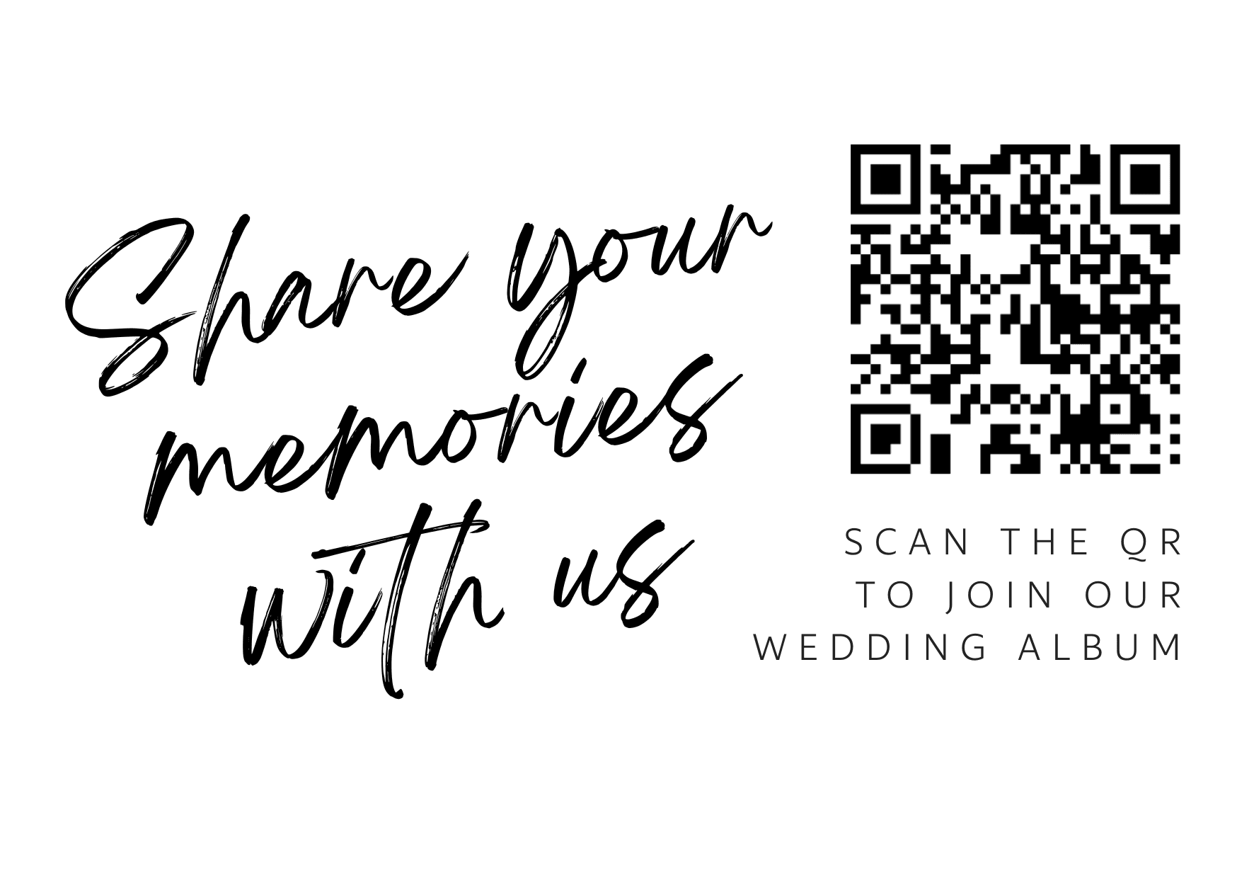 Scribble QR Card