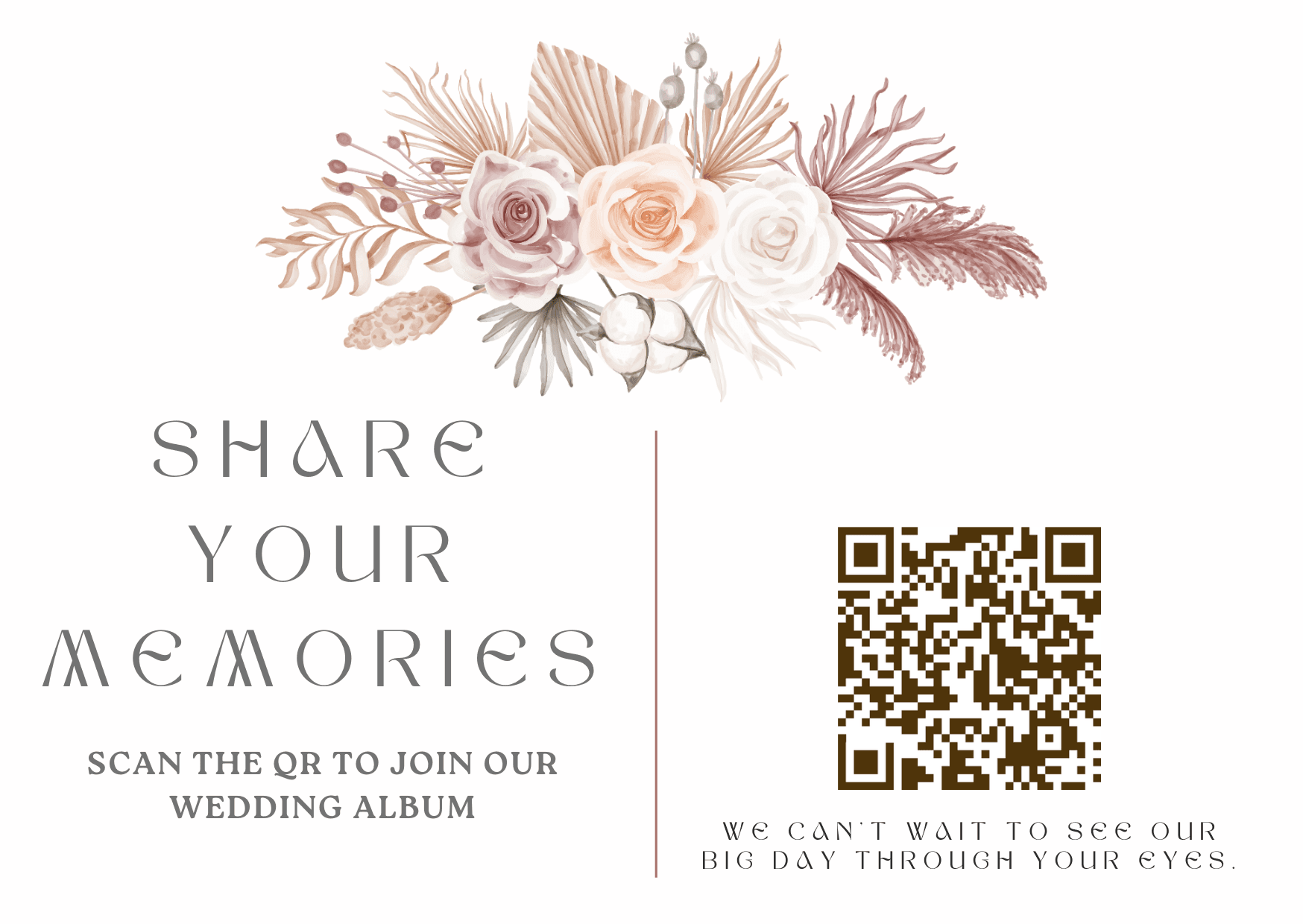 Share Your Photos Card
